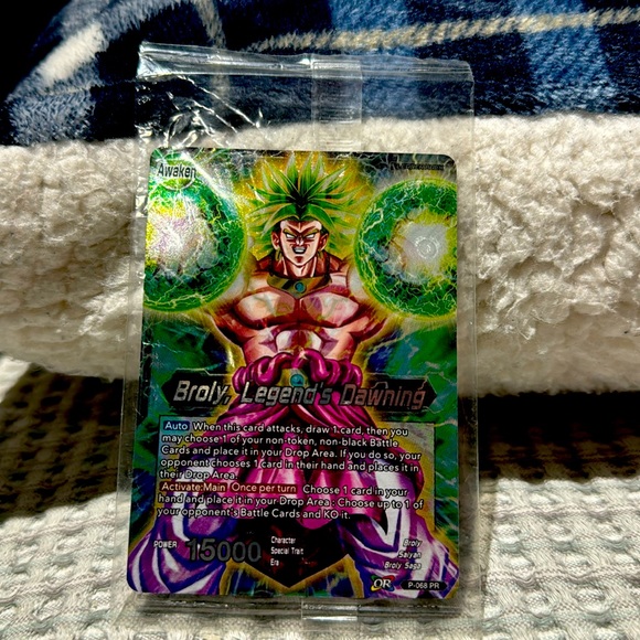 PSA 10 ⭐️ Broly Legend's Dawning Movie Promo Card Super DBS Z DBZ Heroes - Picture 1 of 2